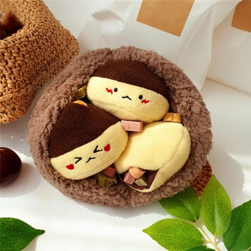 ボクは栗」Dog Nose Work Toy 【犬の知育玩具】 – イチリンペット