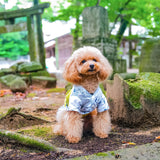 浴衣（うちわに花）※帯は3カラーからお選びください