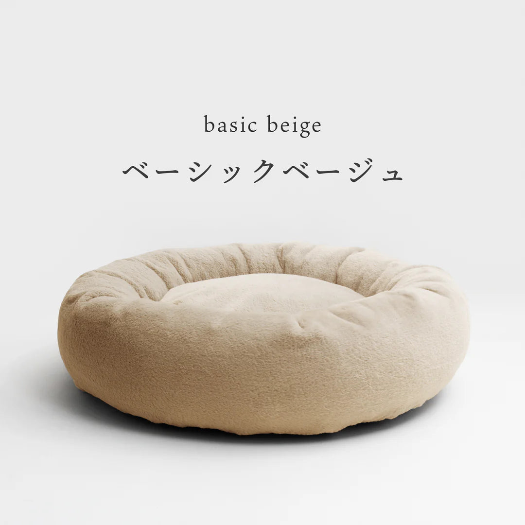 【日本製】プレミアムマシュマロクッションベッド　ショートヴィーガンファー