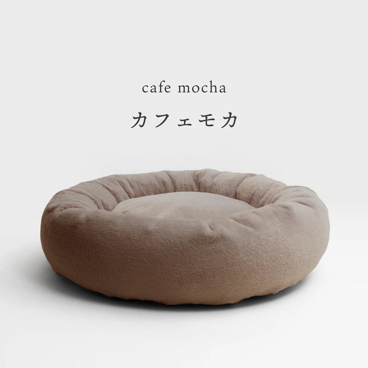 【日本製】プレミアムマシュマロクッションベッド　ショートヴィーガンファー