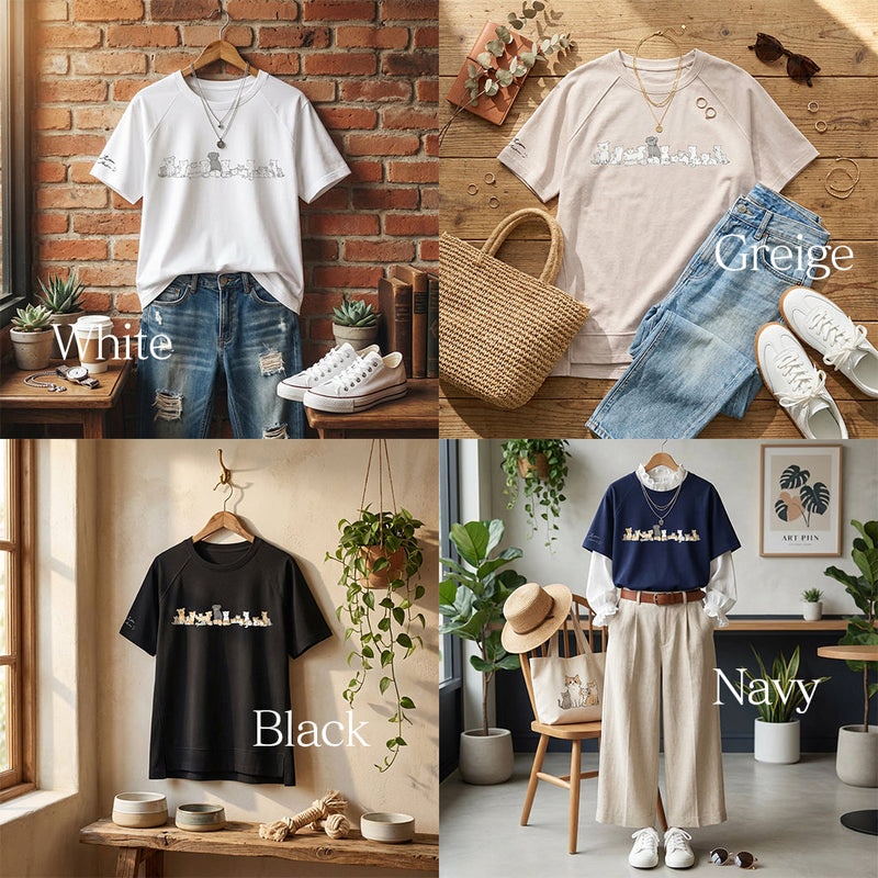 たまさんちのTシャツ初版ご予約特典付き（コットン100%）