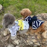 浴衣（うちわに花）※帯は3カラーからお選びください