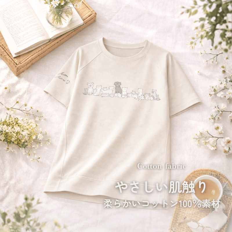たまさんちのTシャツ（コットン100%）