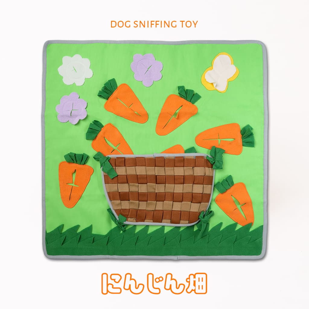 【知育玩具】キャロット　にんじん畑 ノーズワーク