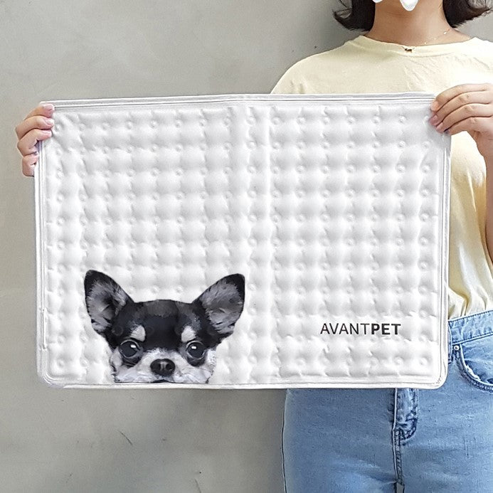 design Mat-S-ちわわ（Gray）