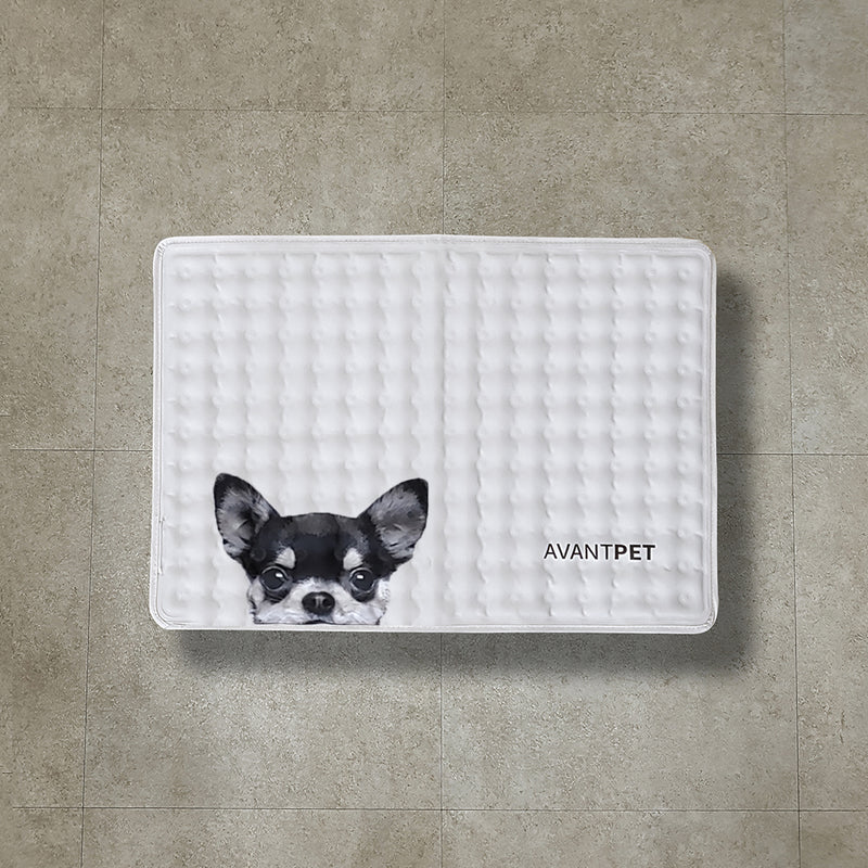 design Mat-S-ちわわ（Gray）