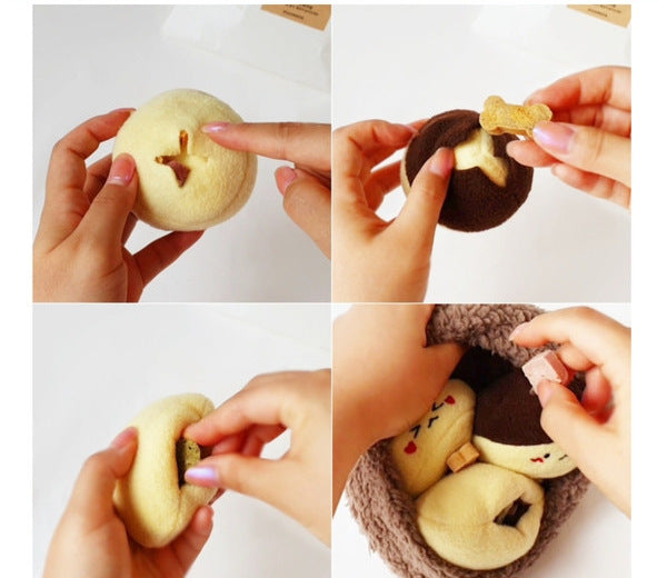 「ボクは栗」Dog Nose Work Toy 【犬の知育玩具】-